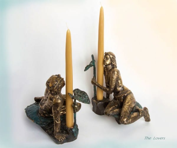Lovers-candle-holder-sculpture-Karen-Cauvin-Eustis-e1442868541107